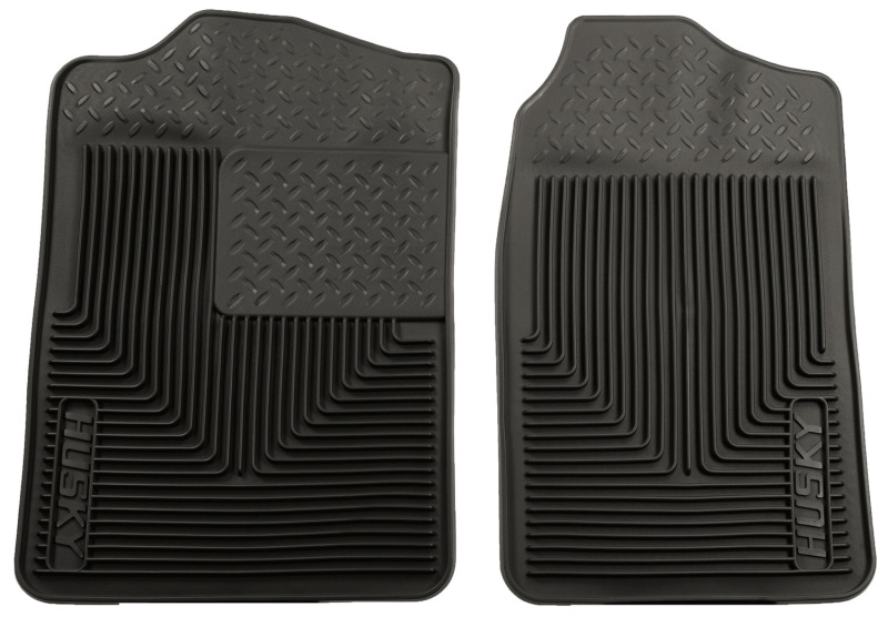 Husky Liners 88-98 Chevy/GMC C/K Series Truck/73-93 Dodge Ram Heavy Duty Black Front Floor Mats thumbnail 4