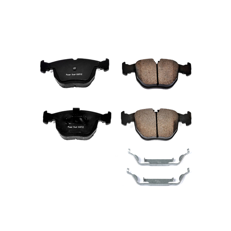 Power Stop 01-03 BMW 530i Front Z17 Evolution Ceramic Brake Pads w/Hardware thumbnail 7