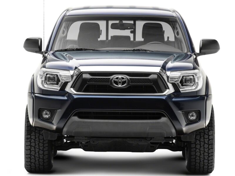Raxiom 12-15 Toyota Tacoma Axial Series Switchback Projector Headlights- Chrome- Clear Lens thumbnail 7