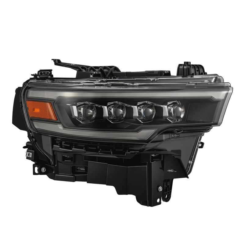 AlphaRex 25-26 Dodge Ram 1500 NOVA LED Proj Headlights- Black w/Activ Lit/ Seq Signal/Switchbk DRL