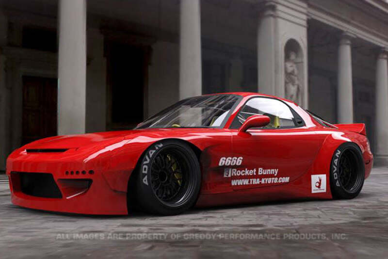 GReddy 93-95 Mazda RX-7 Rocket Bunny Full FD3S Wide-Body Aero Kit Ver. 2 thumbnail 3