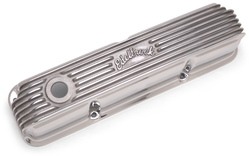 Edelbrock Valve Cover Classic Series Ford 1958-1976 FE V8 Polshed thumbnail 6