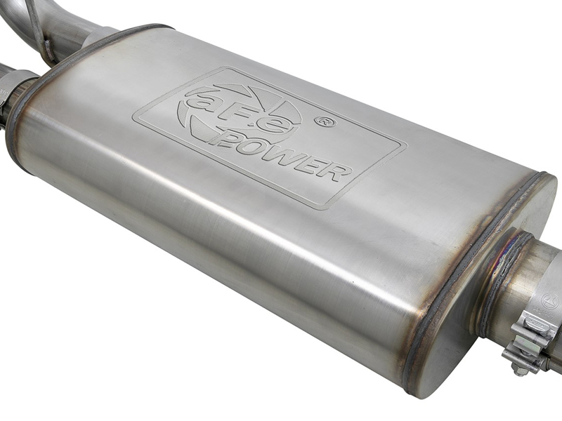 aFe MACH Force XP Exhausts Cat-Back SS-409 Nissan Titan XD 16-19 V8-5.6L - Black thumbnail 8