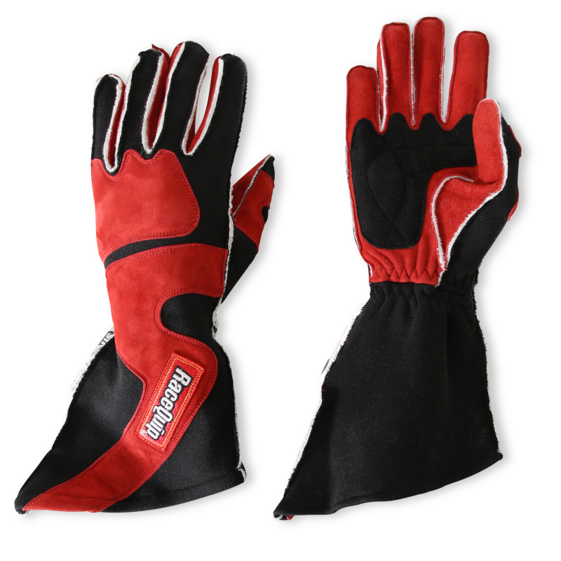 RaceQuip SFI-5 Red/Black Small Outseam Angle Cut Glove thumbnail 7