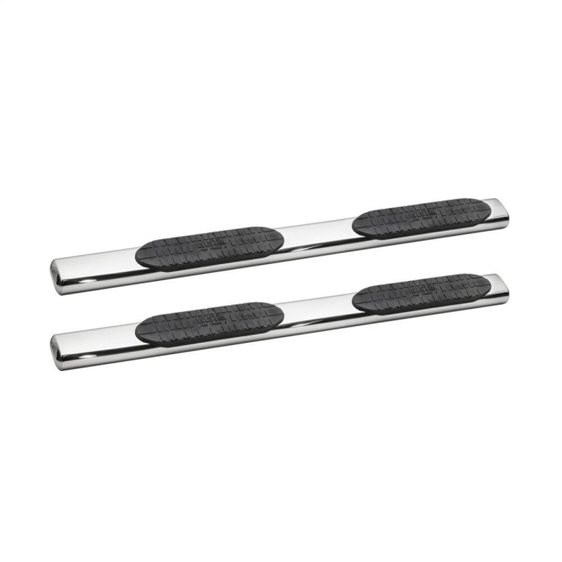 Westin 19-22 Chevrolet Silverado 1500 CC PRO TRAXX 6 Oval Nerf Step Bars - SS thumbnail 7