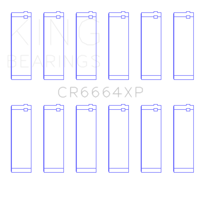 KING Performance Rod Bearings