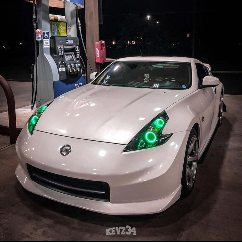 Oracle Nissan 370 Z 09-20 LED Dual Halo Kit - Red thumbnail 9