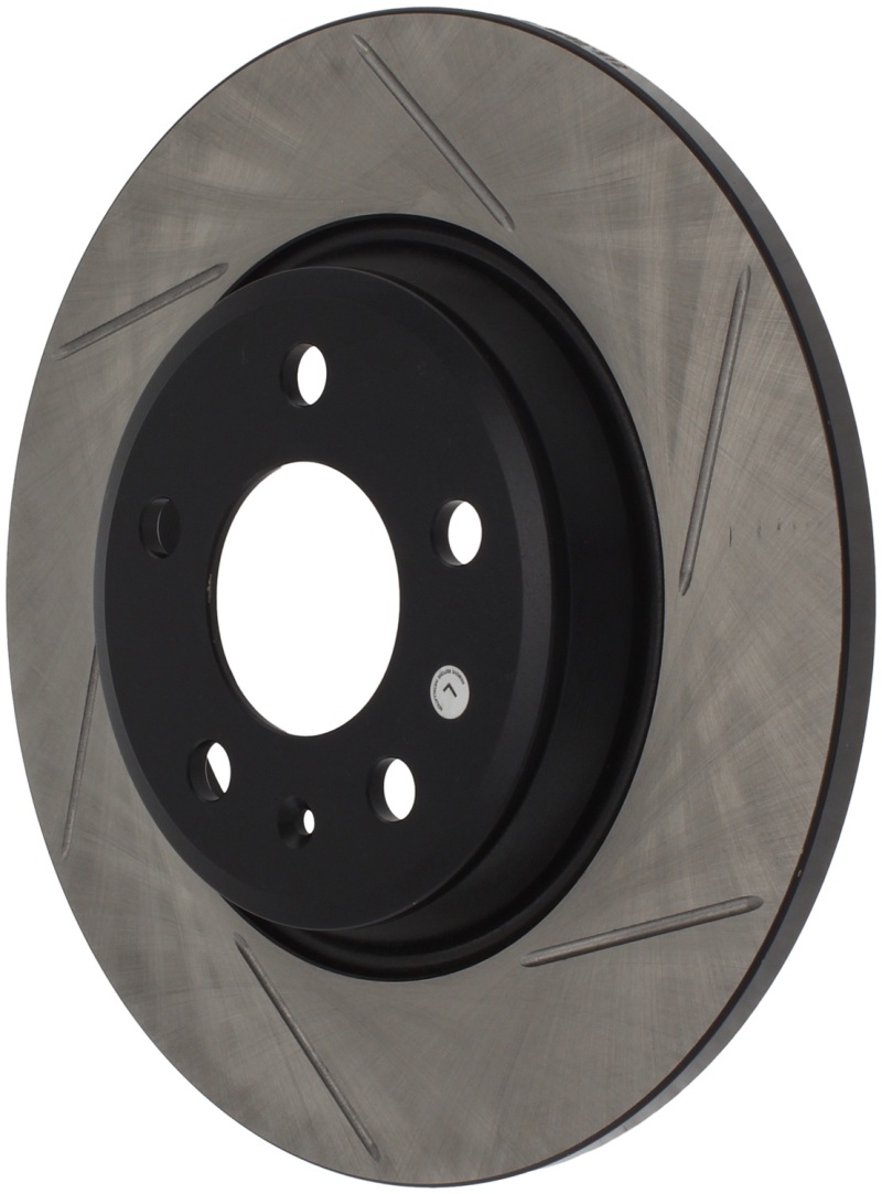 StopTech Power Slot 09-10 Audi A4/A4 Quattro / 08-10 A5 / 10 S4 Rear Right Slotted Rotor thumbnail 4
