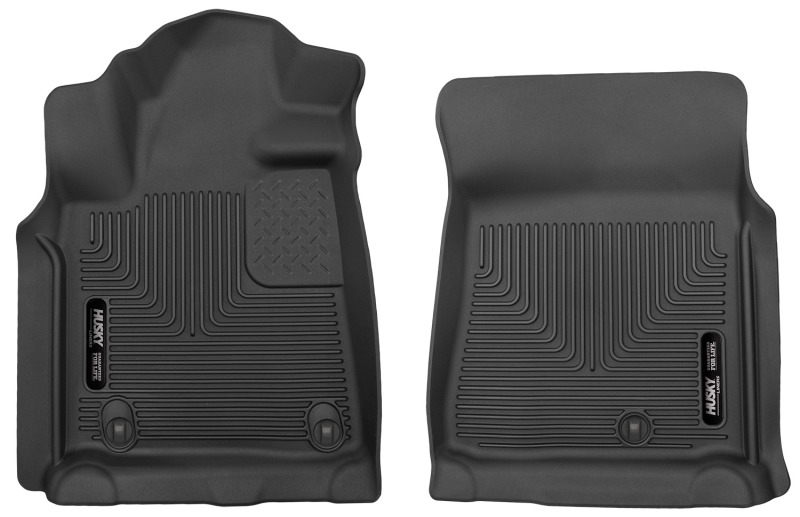 Husky Liners 07-11 Toyota Tundra Pickup(Crew / Ext / Std Cab) X-Act Contour Black Front Floor Liners thumbnail 6