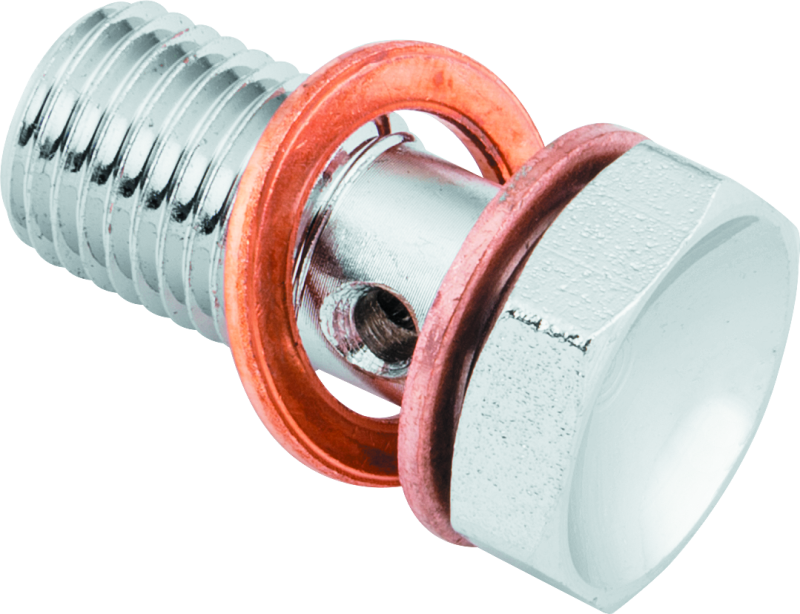 Twin Power Stainless Brake Fitting 3/8 Inch Banjo Bolt thumbnail 2