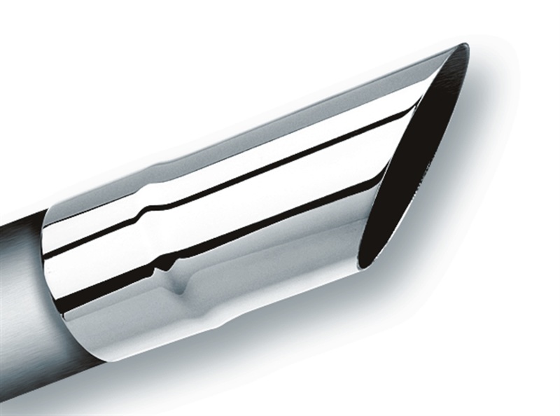 Borla Universal Polished Tip Single Round Angle-Cut (inlet 2 1/4in. Outlet 2 1/4in) thumbnail 5