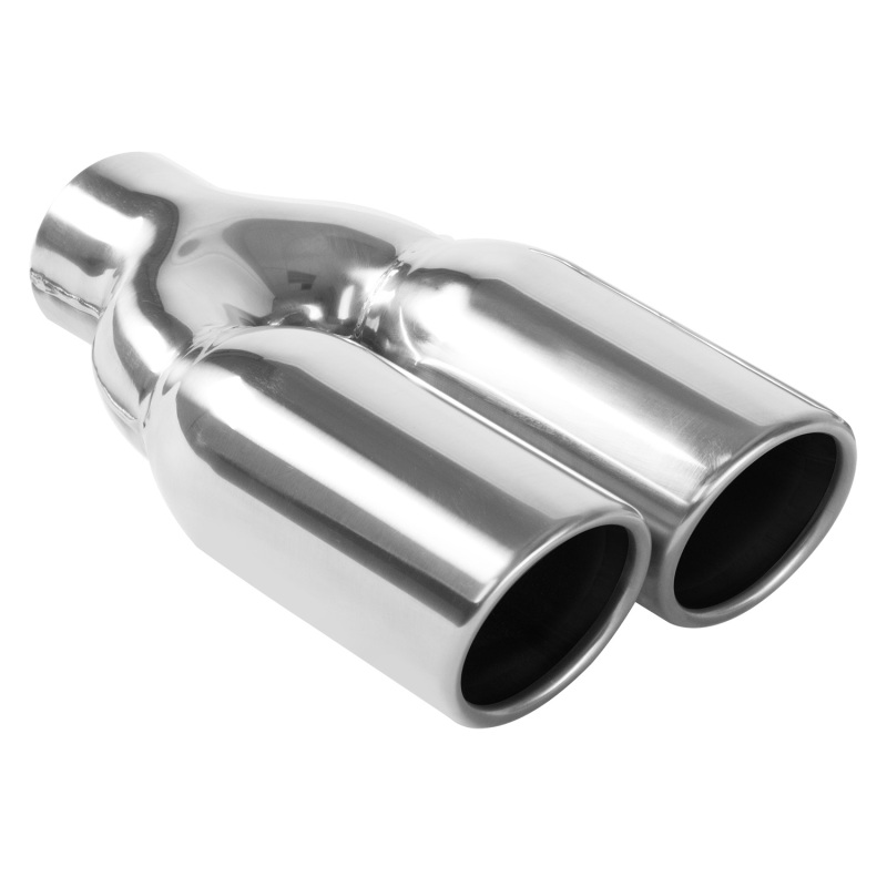 Dual Exhaust Tip - 2.25in. Inlet/3in. Outlet
Dual Exhaust Tip-2.25in. Inlet/3in. Outlet