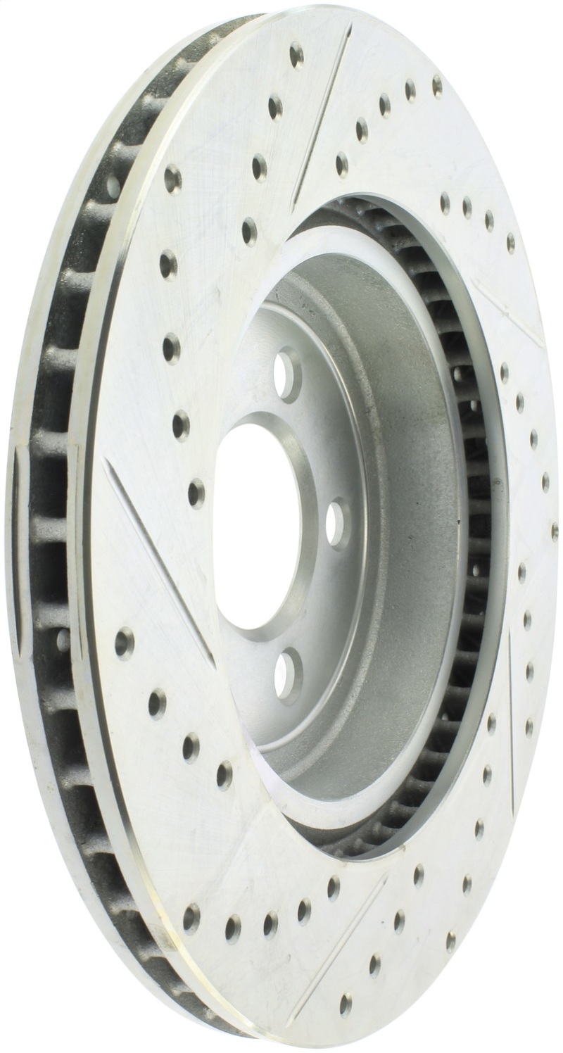 StopTech Select Sport 10-14 Dodge Challenger Drilled and Slotted Front Left Brake Rotor thumbnail 3