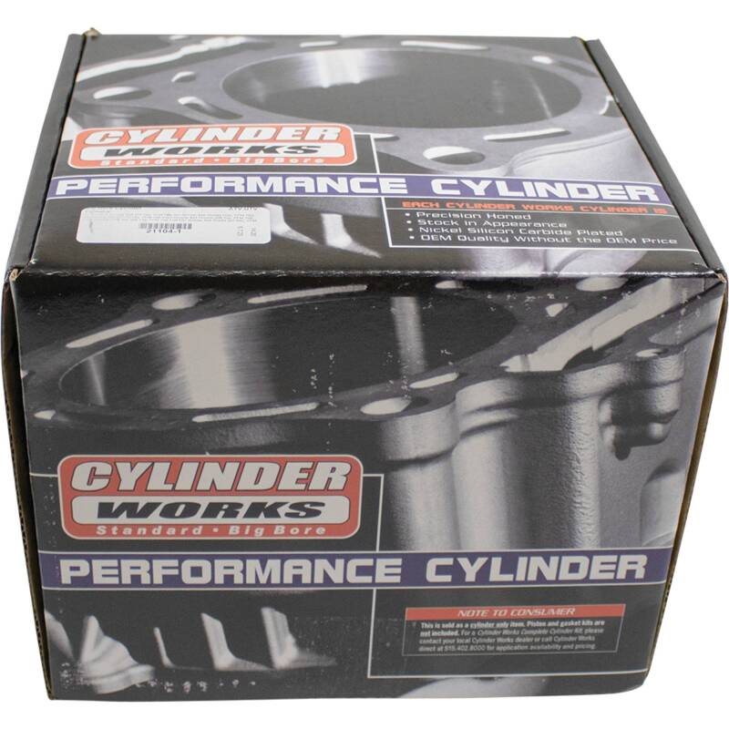 Cylinder Works 14-15 Yamaha YFM 700 D Grizzly 4x4 700cc Big Bore Cylinder 105mm thumbnail 3
