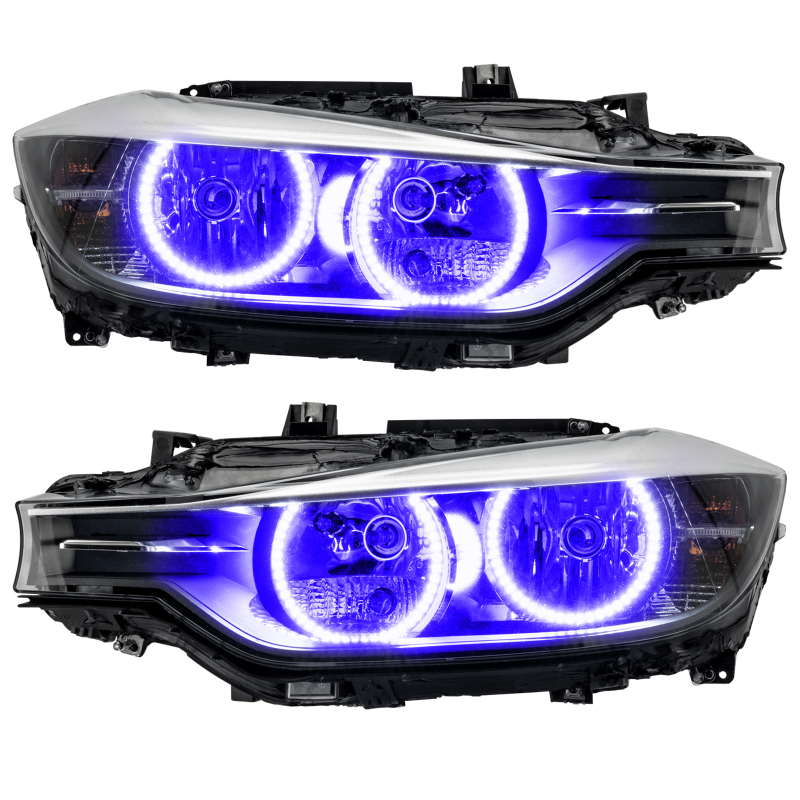 Oracle 12-13 BMW 3/328 LED Headlight Halo Kit - UV/Purple thumbnail 4