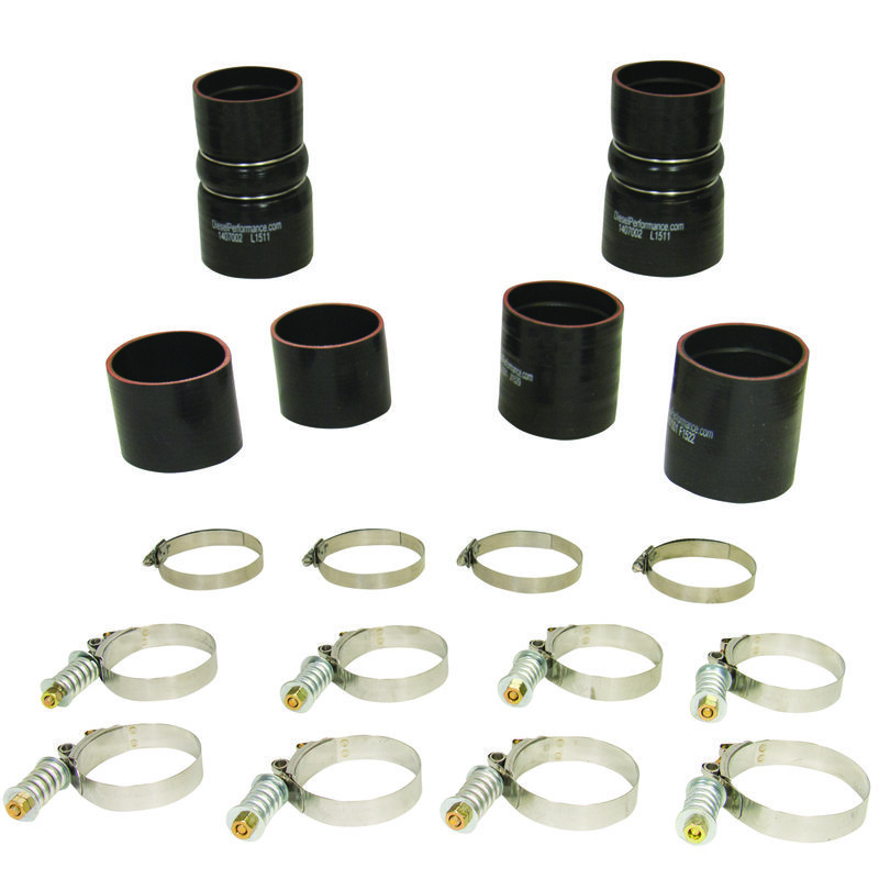 BD Diesel Intercooler Hose & Clamp Kit - 1999-2003 Ford 7.3L PowerStroke thumbnail 5