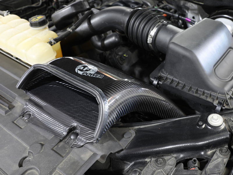 aFe Quantum Cold Air Intake System Scoop 18-20 Ford F150 EcoBoost V6-3.5L/2.7L - Carbon Fiber thumbnail 8
