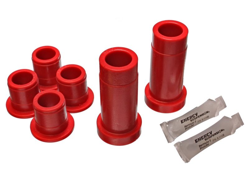 Energy Suspension 84-88 Toyota Pick Up Red Front Lower and Upper Control Arm Bushing Set thumbnail 3