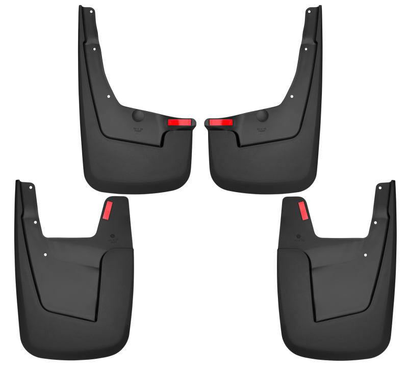 Husky Liners 19-22 RAM 1500 w/o OEM Fender Flares Custom-Molded Front & Rear Mud Guards thumbnail 3