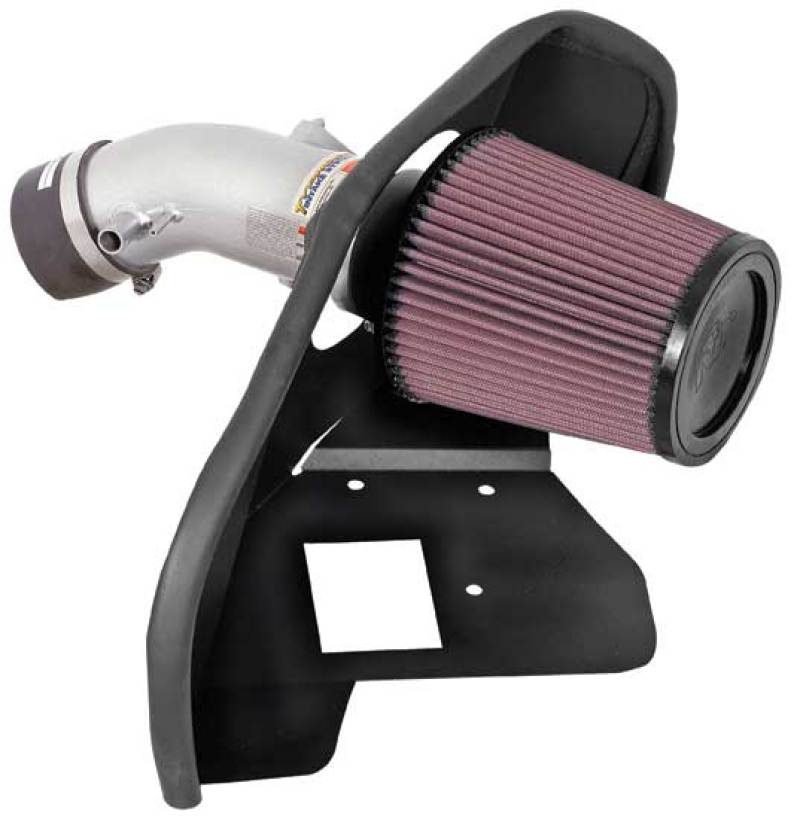 K&N 07-10 Toyota Camry V6-3.5L Silver Typhoon Short Ram Intake thumbnail 2