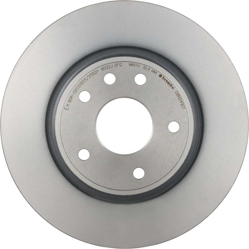 Brembo 13-19 Ford Explorer/Ford Police Interceptor Sedan/13-19 Lincoln MKT Front UV Coated Rotor thumbnail 4