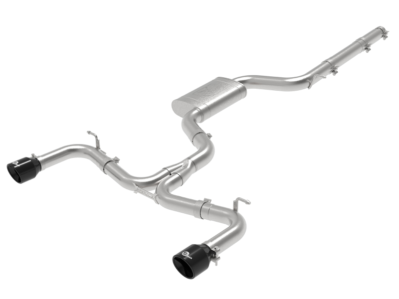 aFe MACH Force XP 3in-2.5in SS Exhaust Cat-Back 15-17 Volkswagen GTI (MKVII) L4-2.0L (t) - Black thumbnail 2