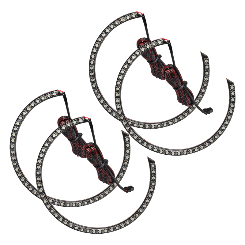 Oracle 08-14 Dodge Challenger Dynamic Surface Mount Headlight Halo Kit - - Dynamic thumbnail 2