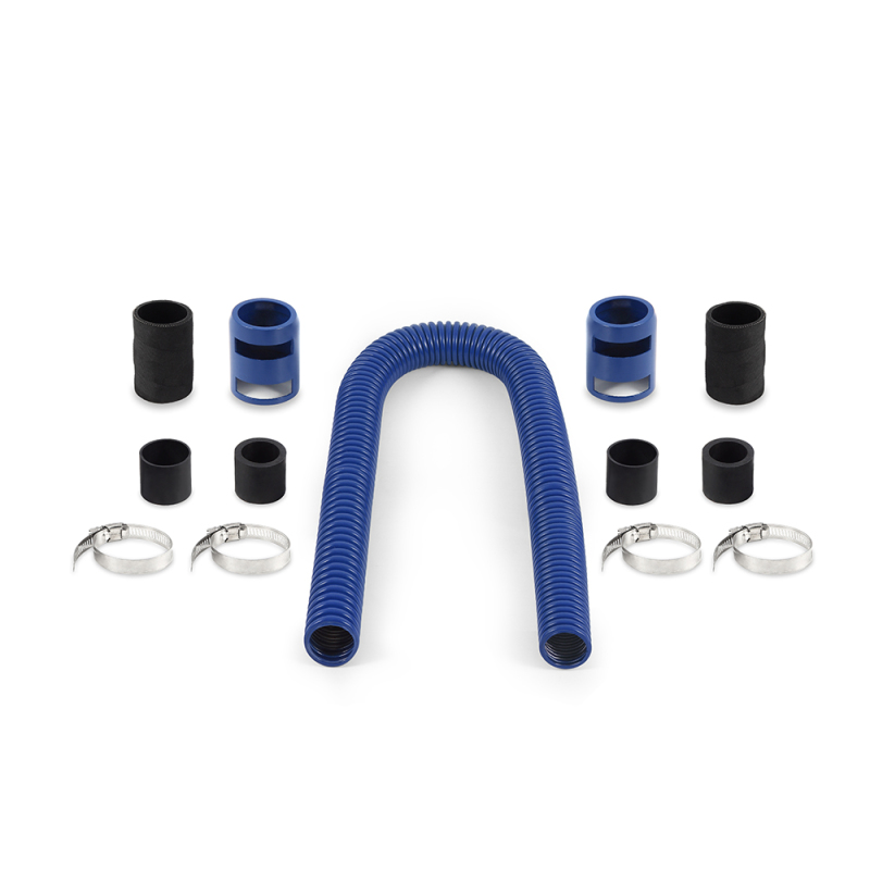 Mishimoto Universal Flexible Radiator Hose Kit Blue thumbnail 2