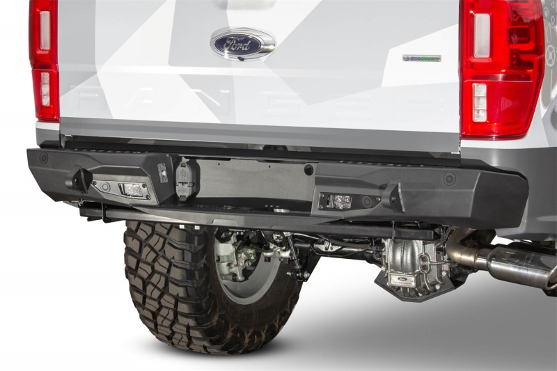 Addictive Desert Designs 2019 Ford Ranger Stealth Fighter Rear Bumper w/ Backup Sensor Holes thumbnail 2