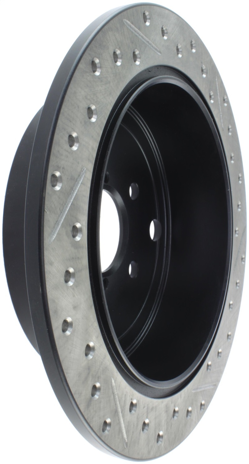 StopTech 08-10 Impreza WRX (Exc STi)/08-10 Impreza Coupe/Sedan Slotted & Drilled Right Rear Rotor thumbnail 6