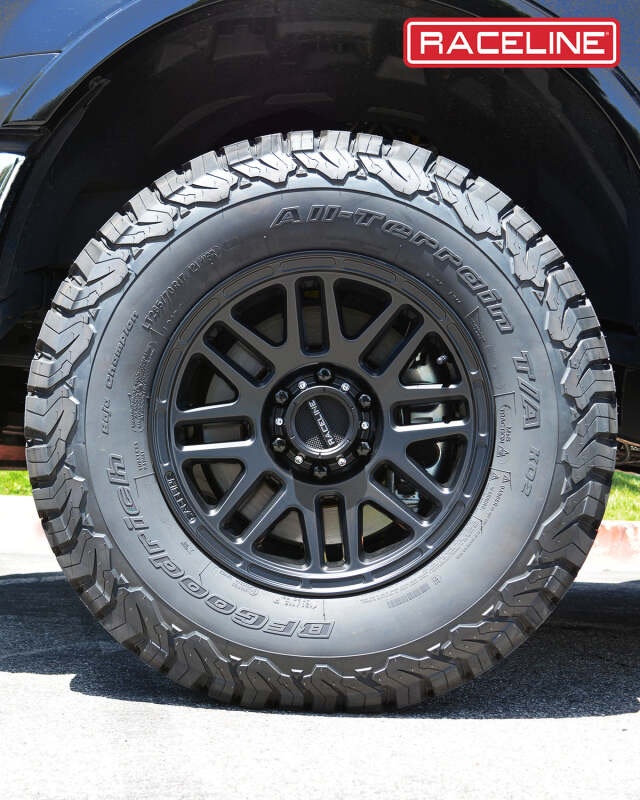 Raceline 944B Outlander 18x9in / 6x139.7 BP / 12mm Offset / 106.1mm Bore - Satin Black Wheel thumbnail 4
