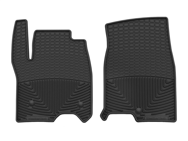 WT Rubber Mats - Front - Blk