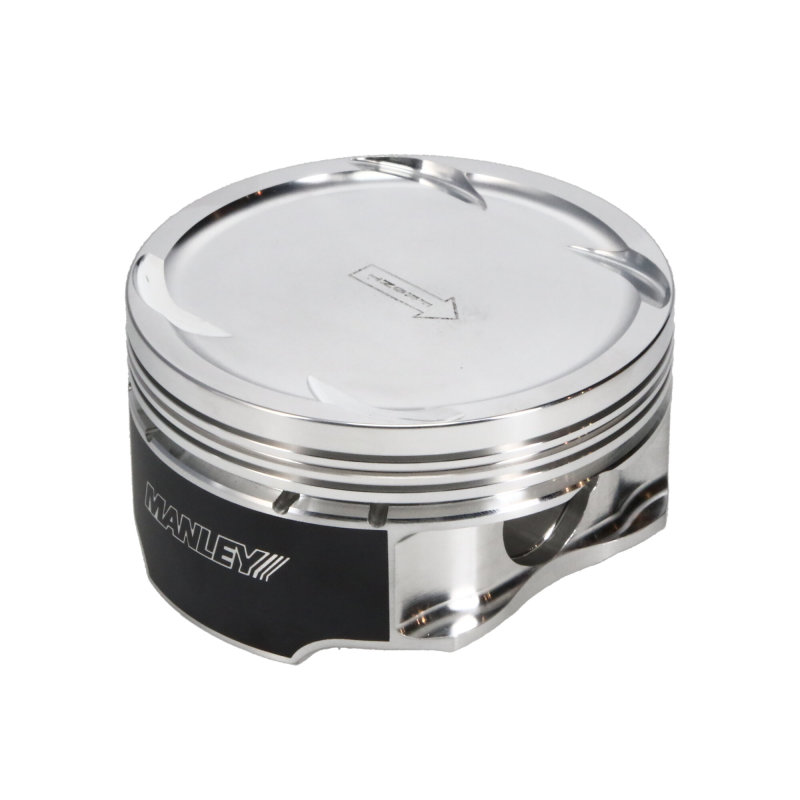 Manley 03-07 Nissan 350Z/Maxima/Altima 81.4mm Stroker 95.5mm Std Bore 8.5:1 Dish Piston Set w/ Rings thumbnail 4