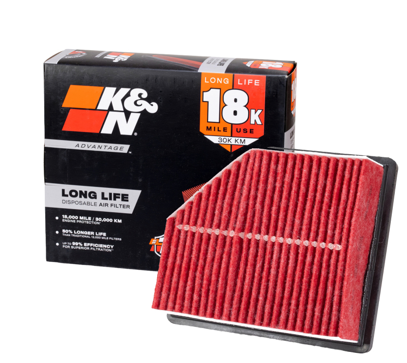 K&N Long Life Engine Air Filter thumbnail 3