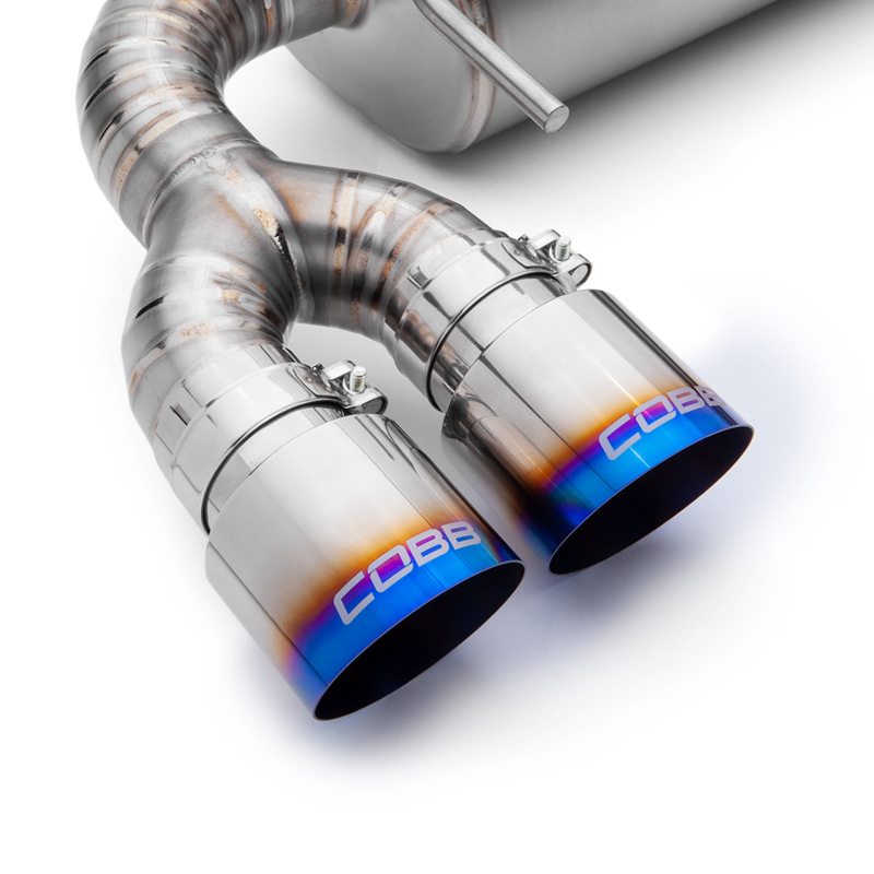 Cobb 11-14 Subaru WRX Hatch / 08-14 STi Hatch 3in Titanium Cat-Back Exhaust thumbnail 5