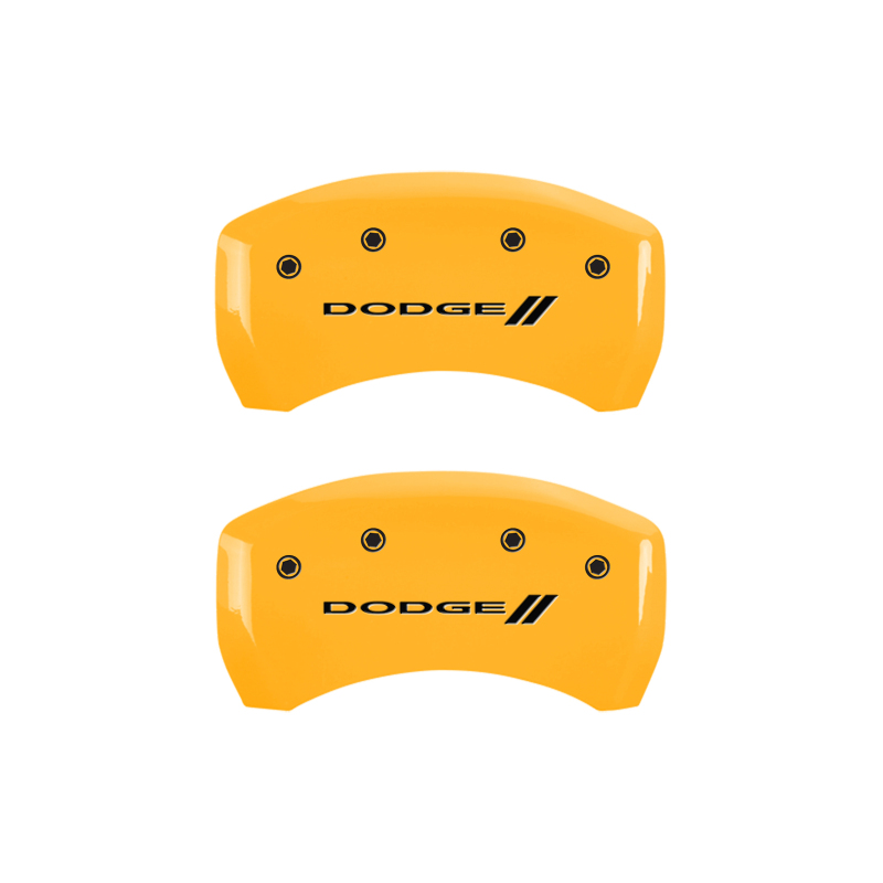 MGP 4 Caliper Covers Engraved Front & Rear With out stripes/Dodge Black finish silver ch thumbnail 9
