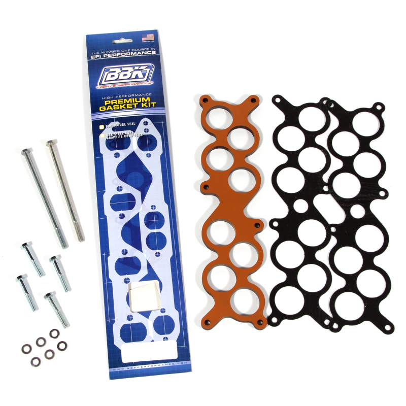 BBK 86-95 Mustang 5.0 Phenolic Manifold Spacer Kit Ford GT40 Cobra 3/8 thumbnail 2