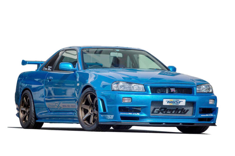 GReddy 99-02 Nissan Skyline GT-R BNR34 Aluminum Radiator TW-R thumbnail 6