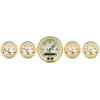 Autometer Golden Oldies 5 PIECE (3-3/8in & 2-1/16in.) GPS Speedometer Gauge Kit thumbnail 3