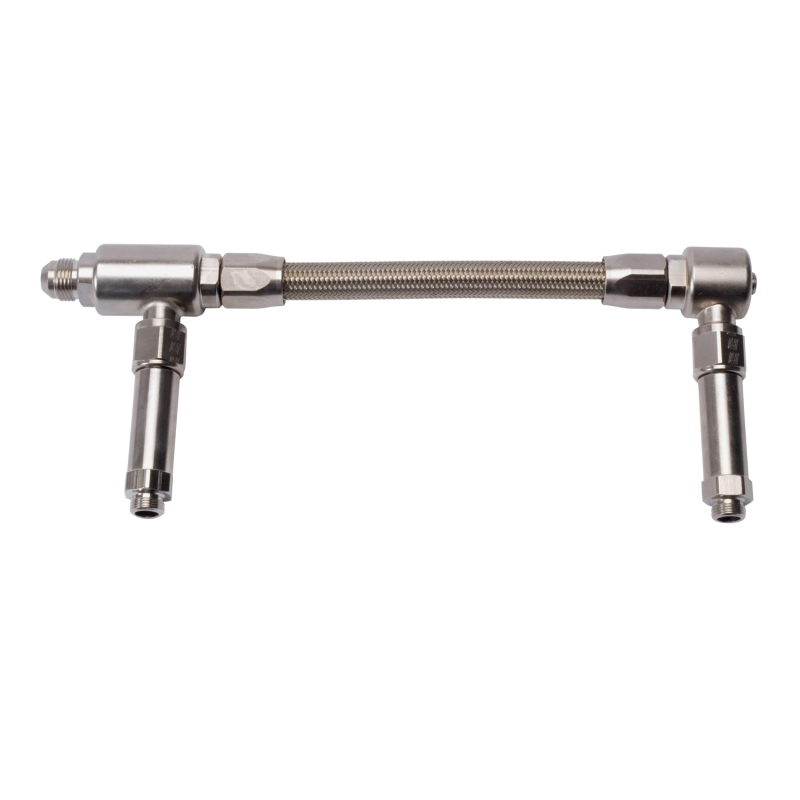 Russell Performance -8 AN to -8 AN ProFlex Demon Carb Dual Inlet Carb Kit (Endura) (w Fuel Filter) thumbnail 2