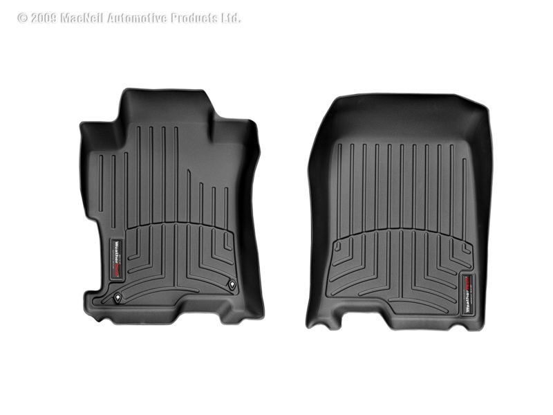 WeatherTech 08-12 Honda Accord Front FloorLiner - Black thumbnail 4