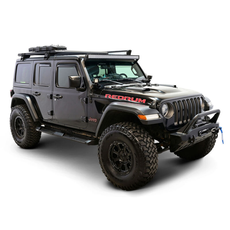Westin 18-25 Jeep Wrangler JL Unlimited 4dr AT6 Running Boards - Black thumbnail 8