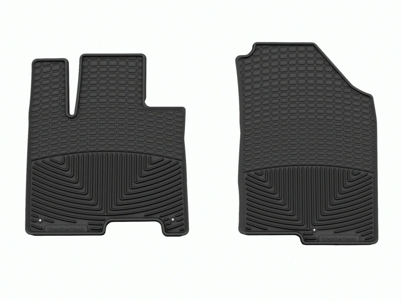 WT Rubber Mats - Front - Blk
