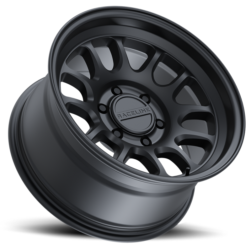 Raceline 958B Rogue 18X9in / 6X135 BP / 18mm Offset / 87.1mm Bore - Satin Black Wheel thumbnail 2