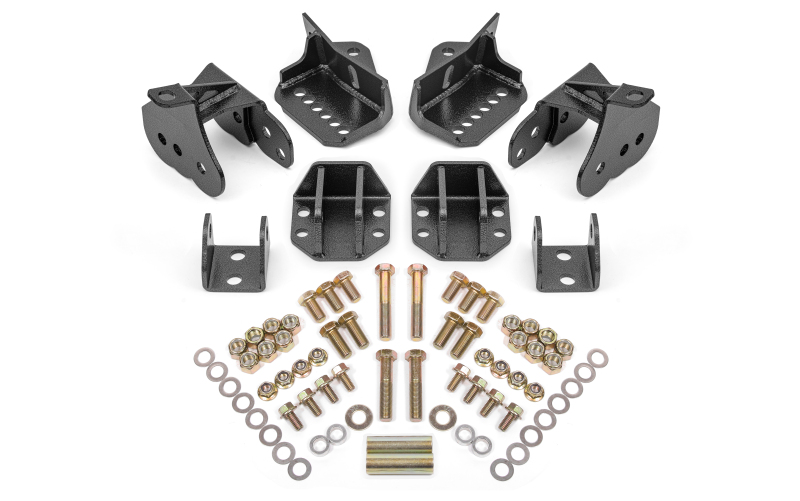 BMR 64-72 GM A-Body Rear Coilover Conversion Kit - Black Hammertone thumbnail 2