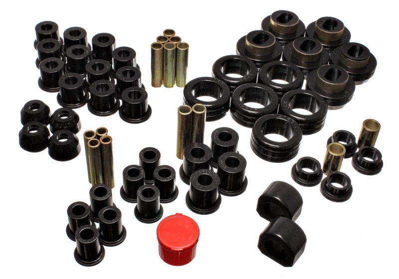 Energy Suspension 81-87 Chevy/GMC 4WD (W/ Stock Front Springs) Black Hyper-flex Master Bushing Set thumbnail 3