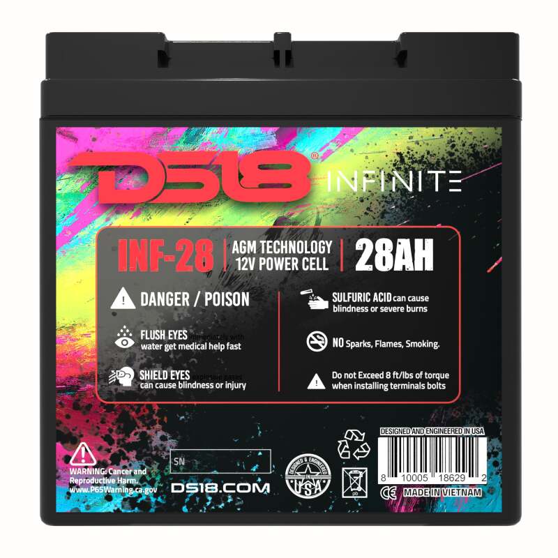 DSE Infinite AGM Power Cell Batteries