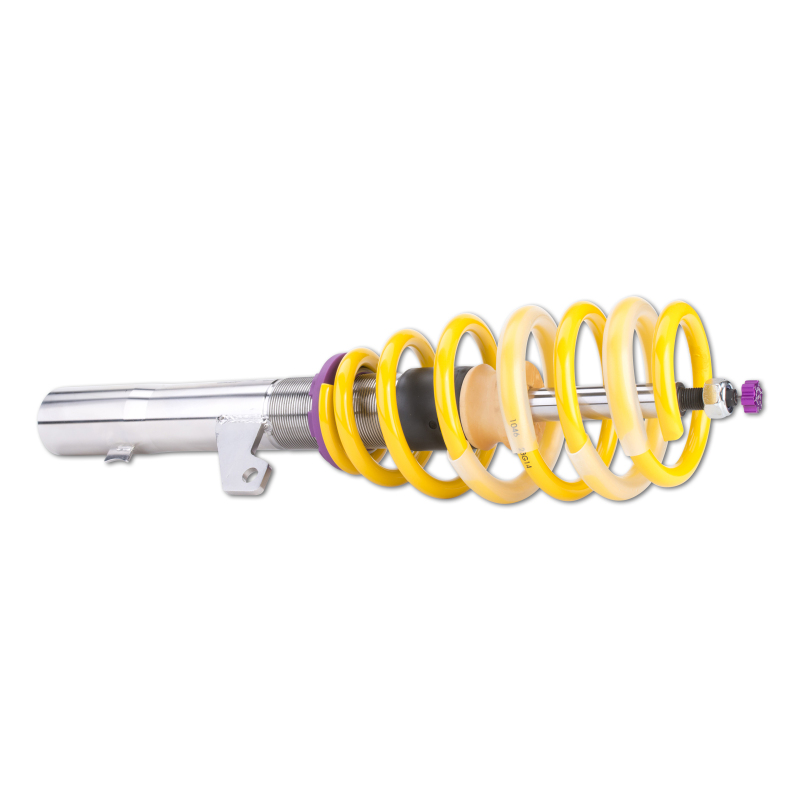 KW Street Comfort Coilover Kits for 2015-2019 GOLF R, 2015-2021 GTI - 1808000N Kits, Comfort, 0.2 1.2 in. Lowered Front, 0.6 1.4 in. Lowered Rear, Natural/Black Shocks, Yellow Springs, Volkswagen, Kit thumbnail 8