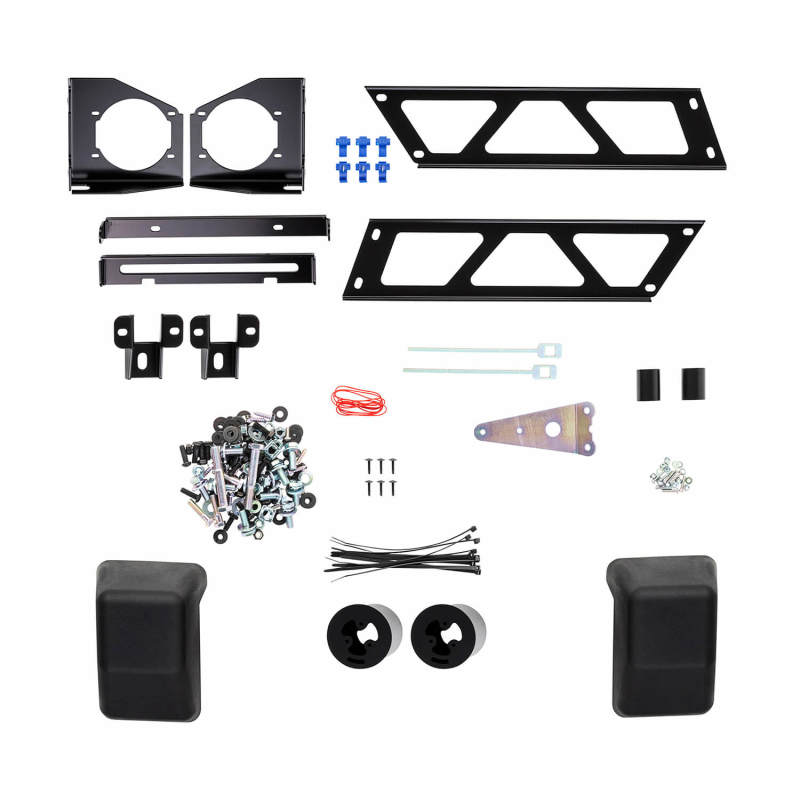 ARB Sahara Deluxe Winch Bumper Jk 07On Satin W/Crush Cans thumbnail 2