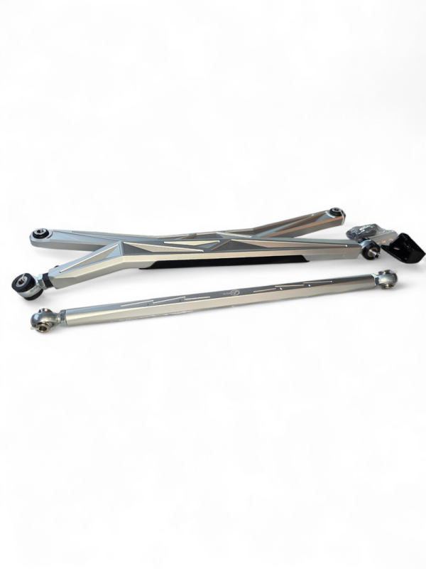 Elektric Offroad 2024+ Can Am Maverick R Volt Billet Radius Rods Anodized Clear